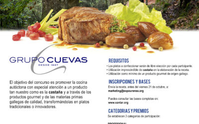 Abierto el plazo de inscripción para el “IX Concurso Gourmet Grupo Cuevas”