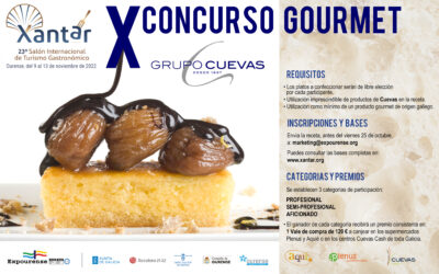 Abierto el plazo de inscripción para participar en el “X Concurso Gourmet Grupo Cuevas”