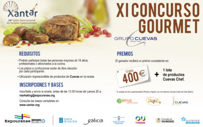 Abierto el plazo de inscripción para participar en el “XI Concurso Gourmet Grupo Cuevas” de Xantar